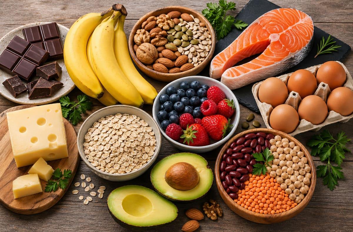 Продукты, снижающие стресс и повышающие настроение